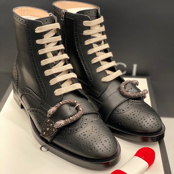 gucci queercore brogue boot